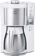 Melitta Look Perfection Macchina da caffè filtro con caraffa termica – Antigoccia, 10 tazze, nero, 1025-16