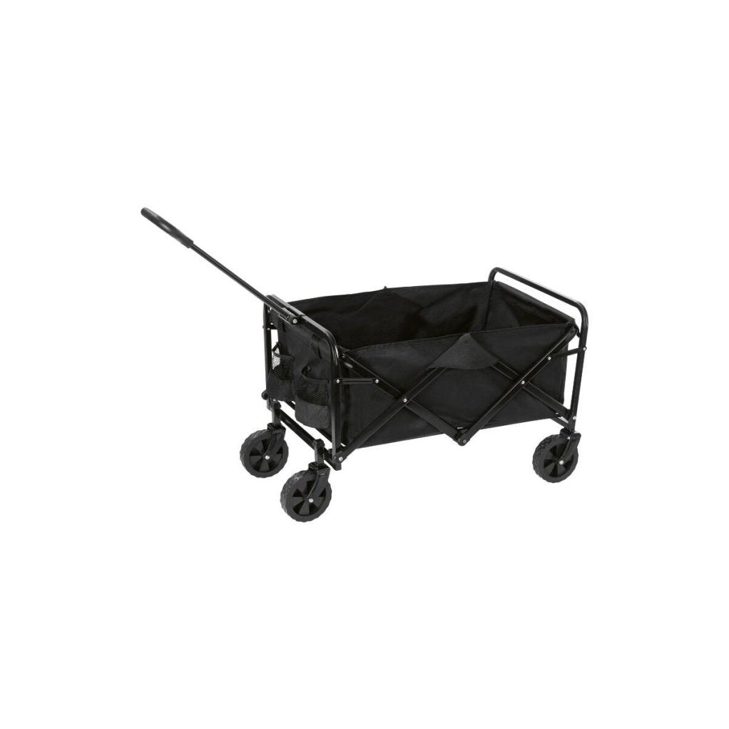 EASYmaxx Carrello pieghevole compatto, nero – Articolo di seconda scelta, come nuovo