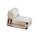 Divano letto Fold Teddy – Crema