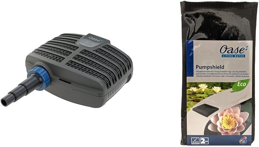 OASE AquaMax Eco Classic 5500 Pompa filtro e ruscello – Portata 5300 L/h, efficiente dal punto di vista energetico, per laghetto