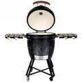 Griglia a carbone Kobe Kamado Professional XL Black Edition, 23,5 pollici, 113 × 81 × 113 cm