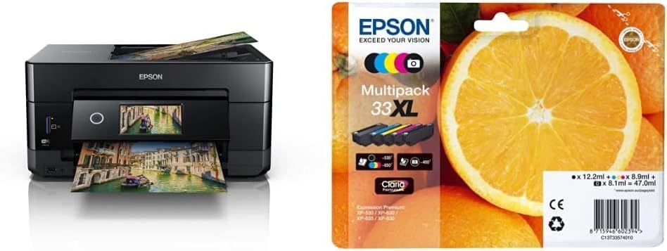 Epson Expression Premium XP-7100 Stampante multifunzione inkjet A4 wireless – Bundle con inchiostro 33XL