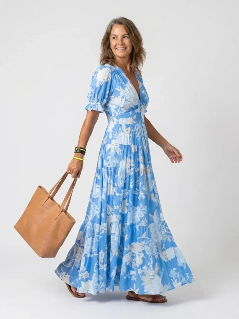Ione | Abito Midi Floreale
