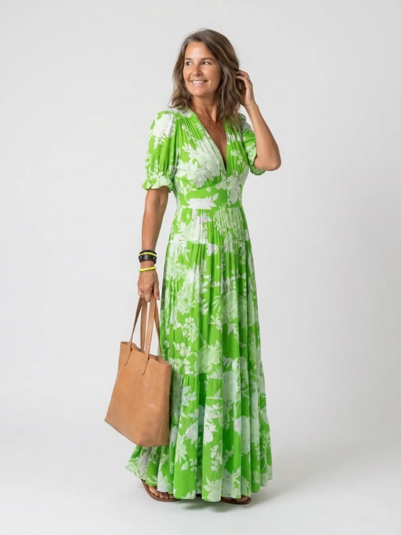 Ione | Abito Midi Floreale