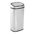 HOMCOM Pattumiera automatica in acciaio inox con sensore