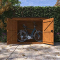 Box per biciclette Tiger Pent – Robusto rifugio in legno con tetto a pendenza singola per un deposito sicuro e protetto dalle intemperie