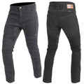 Trilobite Parado Monolayer Jeans moto uomo neri – Taglio Slim, protezione CE AAA, tecnologia Kevlar®