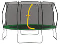 Trampolino da giardino Ø 400 cm con rete di sicurezza
