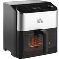 HOMCOM Friggitrice ad aria calda Airfryer – Cottura rapida e povera di grassi