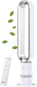 Ventilatore a torre a risparmio energetico Zilan con motore BLDC - Controllo remoto, oscillazione, molto silenzioso, 10 velocità, raffreddamento