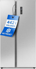 Bomann Frigorifero americano Side-by-Side 442 L – No Frost, vano congelatore, tecnologia MultiAirflow